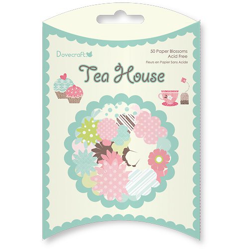Tea House - 50 papírových kytek pro scrapbook — foto 1