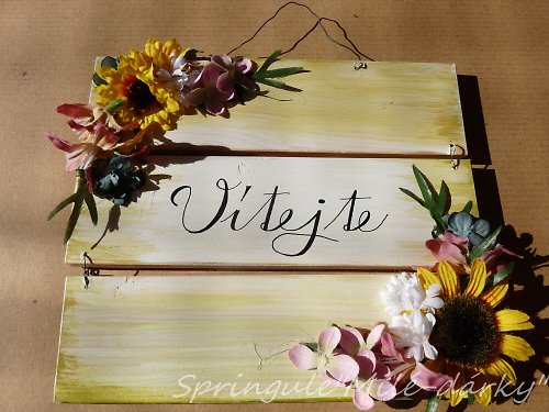 Tabulka "Vítejte" — foto 1