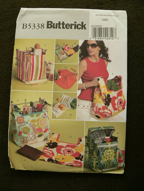 Butterick B5338 - nákupní tašky a sáčky — foto 1