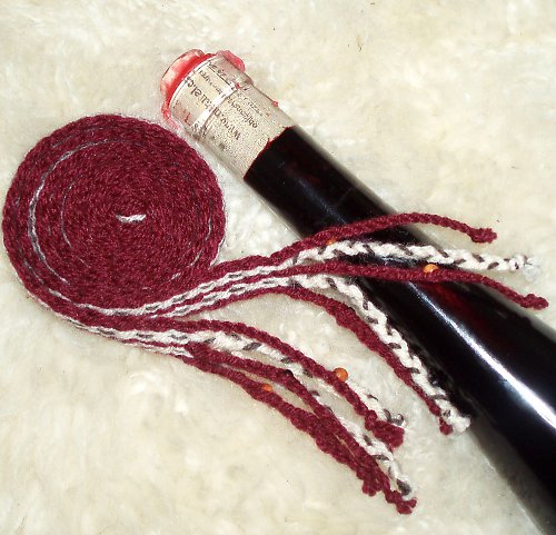 Bezinkový sirup - tkanice — foto 1