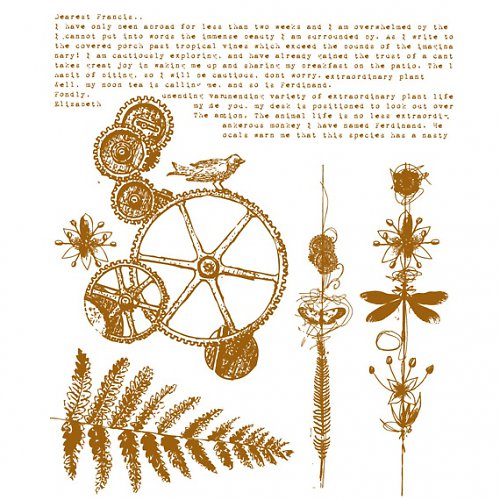 Prima - BOTANICAL - silikonová razítka — foto 1