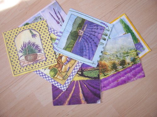 Ubrousky "LEVANDULE" 8 ks — foto 1