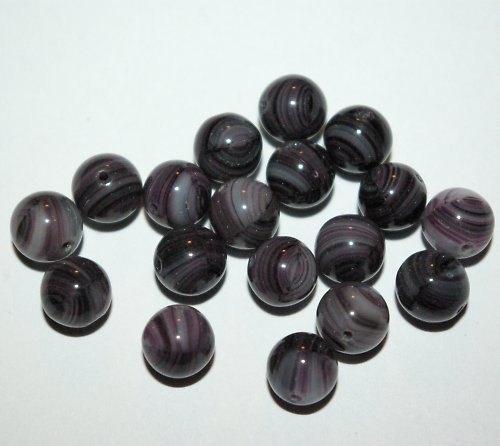 Skleněné korálky - 18 kusů — foto 1