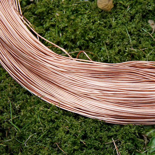 Měděný Drát 1mm - 4m — foto 1