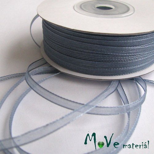 Šifónová stuha 3mm, 1m modrofialová — foto 1
