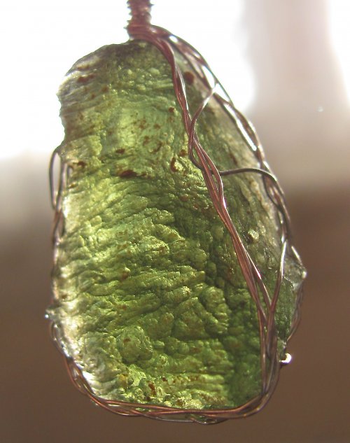 Vltavínový šperk ( moldavite pendant ) — foto 1
