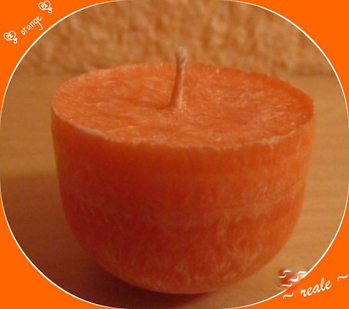 ~ Palmová svíčka "půl vajíčko" ~ — foto 1