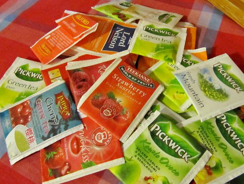 Čajové sáčky - tea bags — foto 1