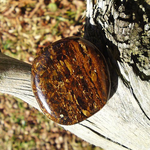 Bronzit 38 x 40 x 8 mm — foto 1