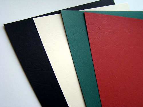 Černá čtvrtka "leather" - imitace kůže 250 g/m2 — foto 1