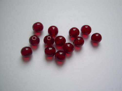 Červené kuličky - 50 ks — foto 1