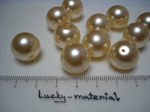 Slonovinové perličky .... 16 mm — foto 1