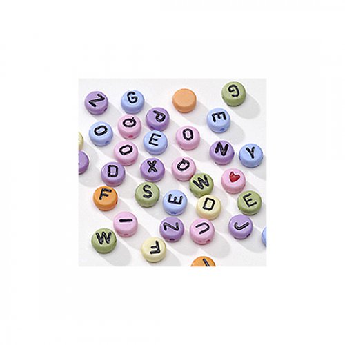 Alpha Beads - Multi Color - scrapbook — foto 1