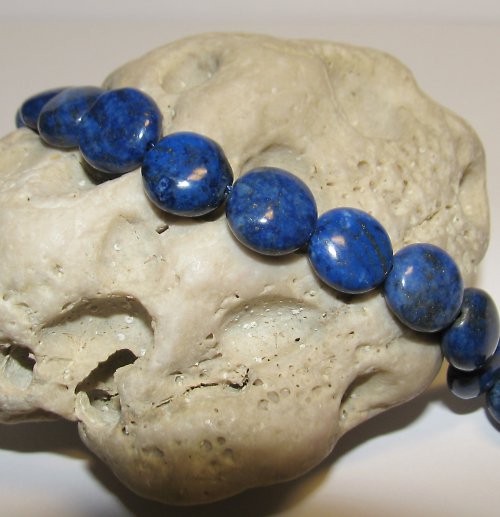 LA207/2 - Lapis lazuli kolečko 11 mm — foto 1