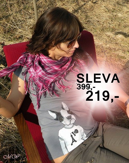Pariska triko SLEVA — foto 1