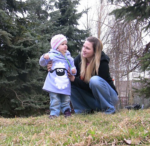 Ovečka s dírečkou :) — foto 1