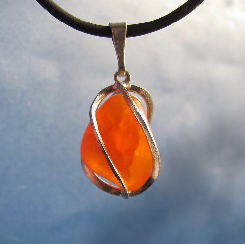 KARNEOL AMULET ( beran, rak, panna ) — foto 1