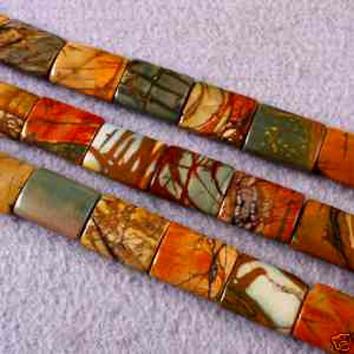 Jaspis picasso 13x18 mm - 1ks — foto 1