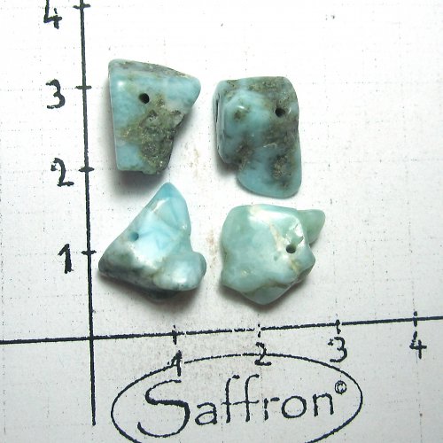 Larimar -vrtané kousky č.6 — foto 1