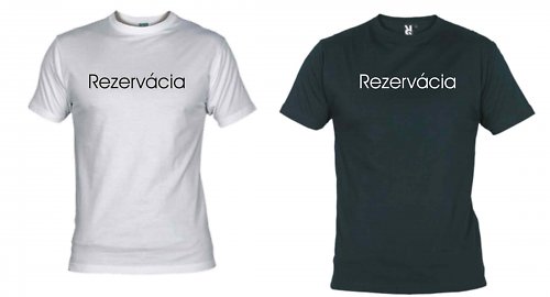 Tričká - rezervácia — foto 1