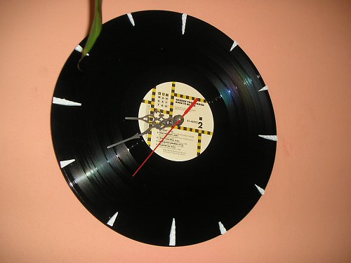 Vinylové hodiny — foto 1