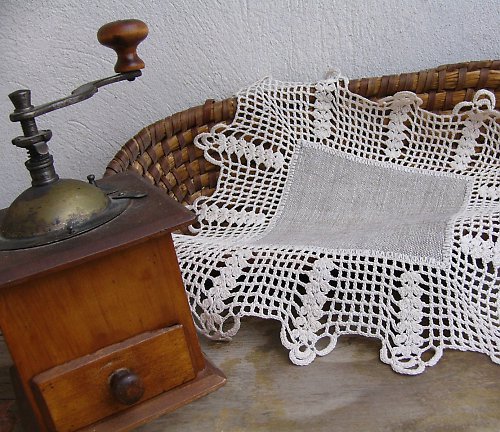 Malá ľanová /lněná/ dečula — foto 1