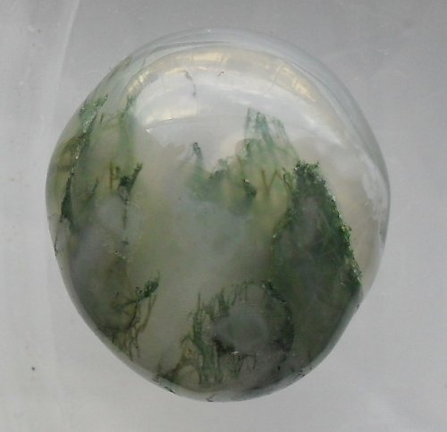Mechový achát 23x22x18 mm — foto 1