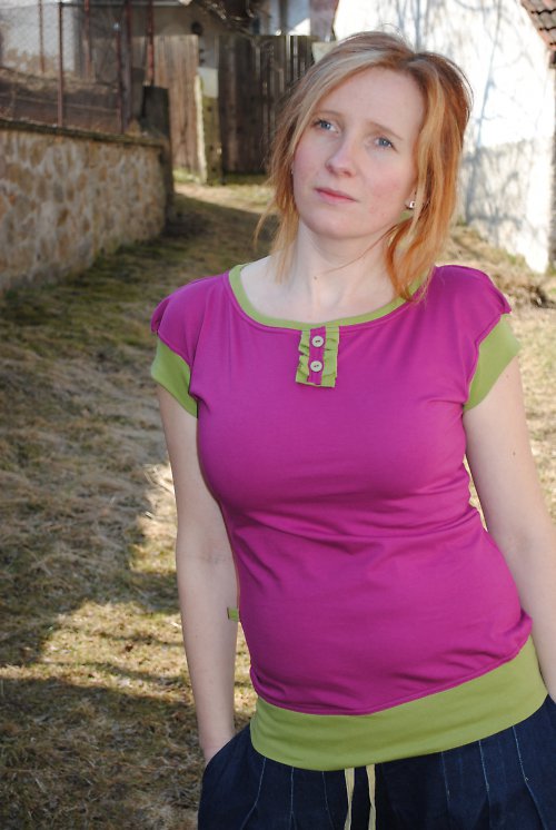 Lila romantika ve vel. S-M — foto 1