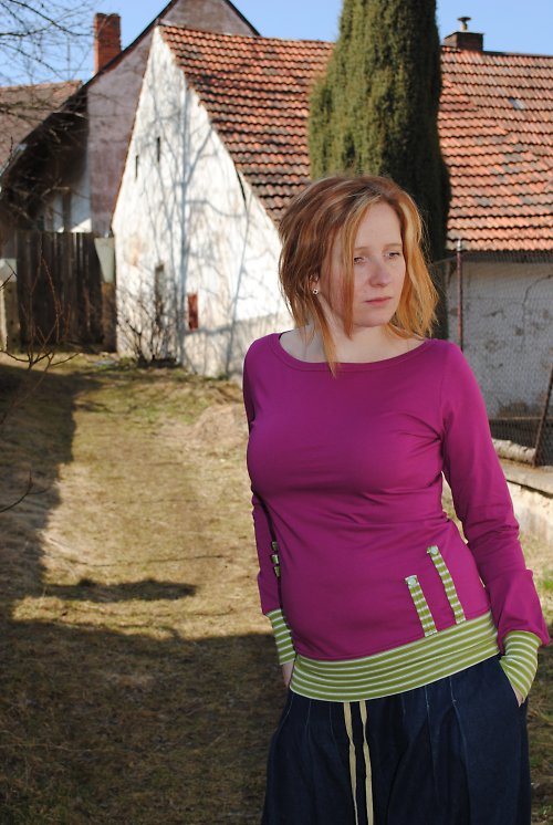 Lila triko pro Hrdlouna — foto 1