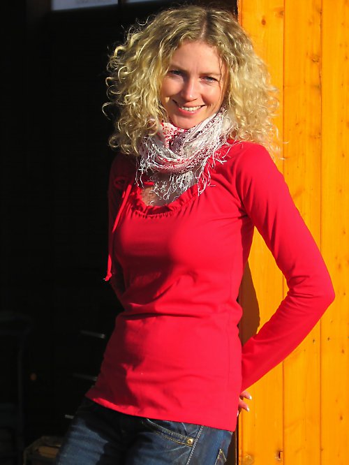 Červené triko — foto 1