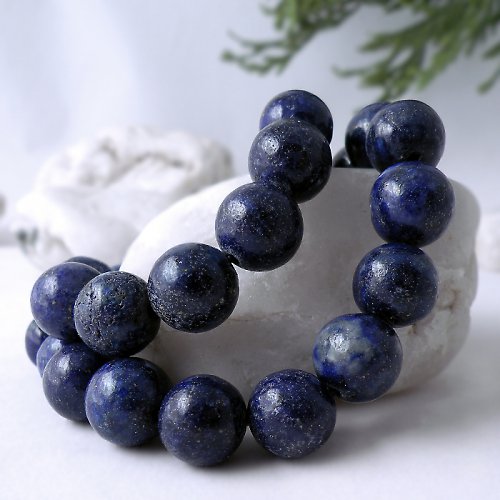 0510* LAPIS LAZULI 11mm _ 2ks! — foto 1