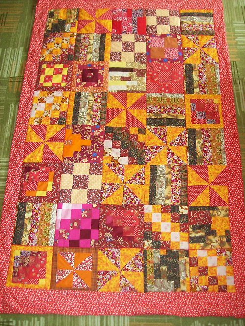 Patchwork deka 130 x 205 CM — foto 1