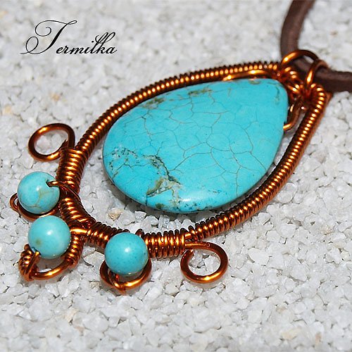Náhrdelník "Mayská královna" — foto 1