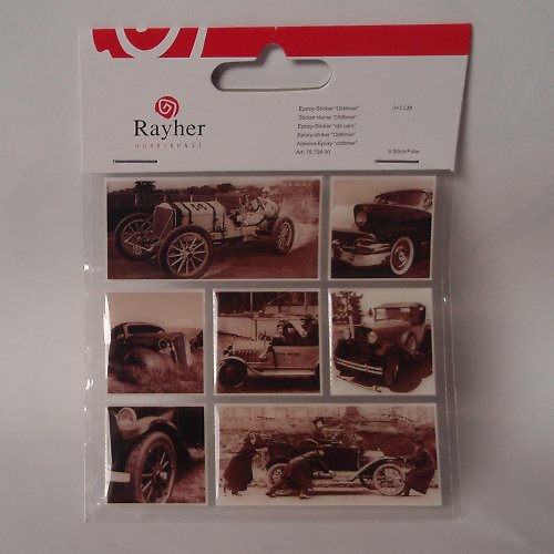 Epoxidové samolepky Post a Oldtimer - rezervace — foto 1