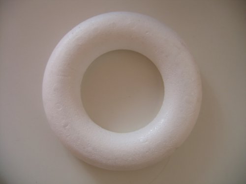 Polystyrenový korpus na věnec - kruh 17 cm — foto 1