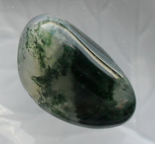 Mechový achát 29x17x14 mm — foto 1