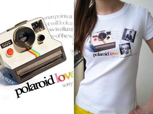 PolaroidLOVE ~ tričko — foto 1