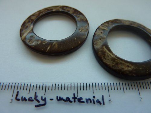 Dřevěný kroužek 30 mm ... 1 kus — foto 1