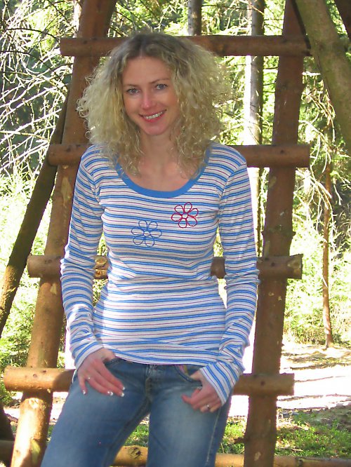 Pruhované triko — foto 1