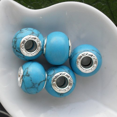Tyrkenit , pandora 19x11mm — foto 1