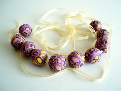 FIMO korálky, materiál — foto 1