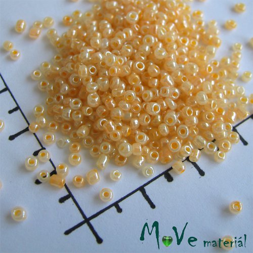Český rokajl meruňkový cca 2mm 20 g — foto 1