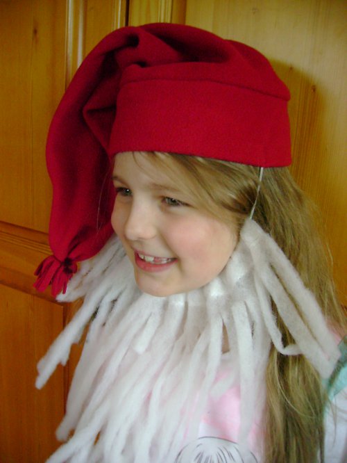 Karnevalová maska - čepička TRPASLÍK — foto 1