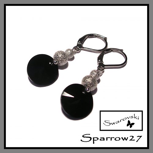 Swarovski kolečka - černá noc — foto 1