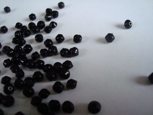 Černé 4,5 mm 50 ks — foto 1