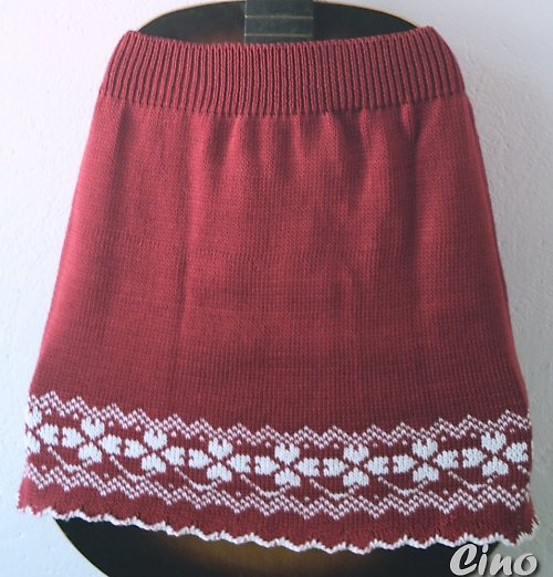 Sukně s norským vzorem — foto 1