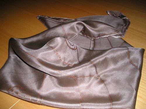 Šátek-čokoláda- — foto 1