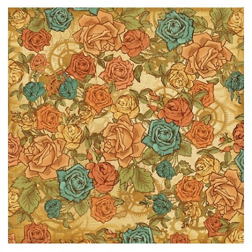 Graphic45 - Steampunk - Fantasy Floral — foto 1