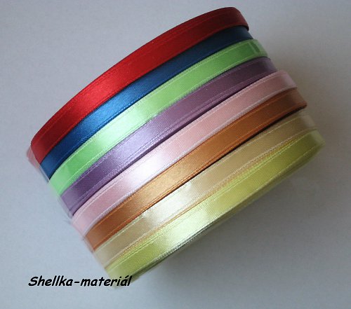 26.Stuha saténová-modrá.....1m — foto 1