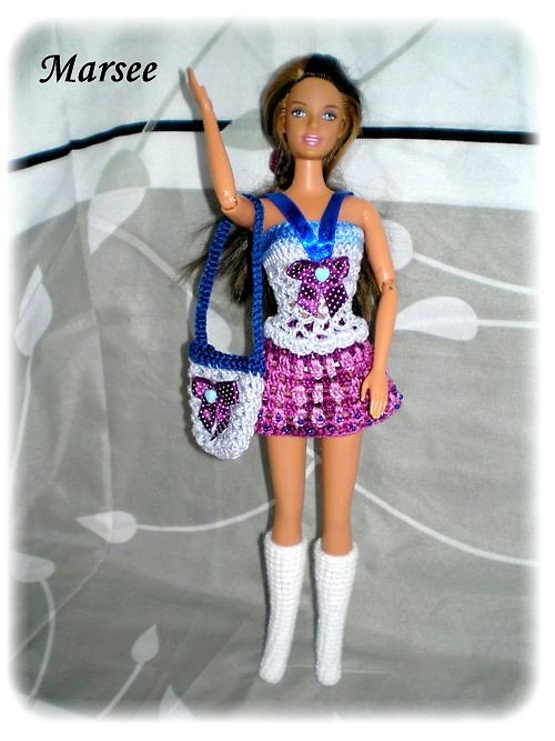 Jarní modýlek pro barbie — foto 1